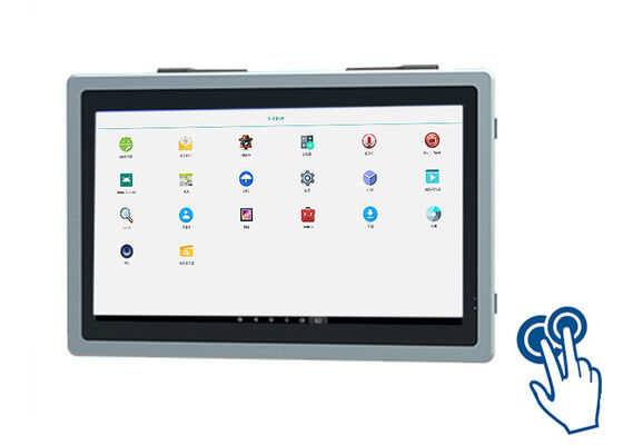 15Affichage tactile Android compact de 6 pouces pour tableaux de bord d'usine et affichage numérique