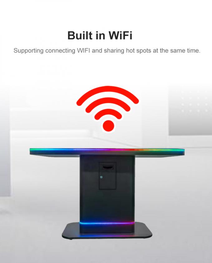 Table de salle à manger multi de café d'écran tactile des prix interactifs futés de Digital de restaurants de reconnaissance d'objet